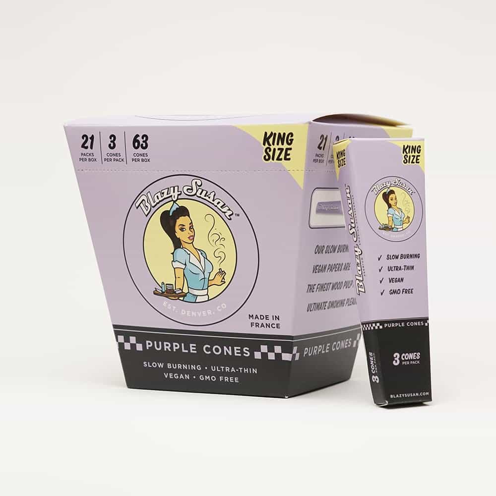 Purple Prerolled Cones