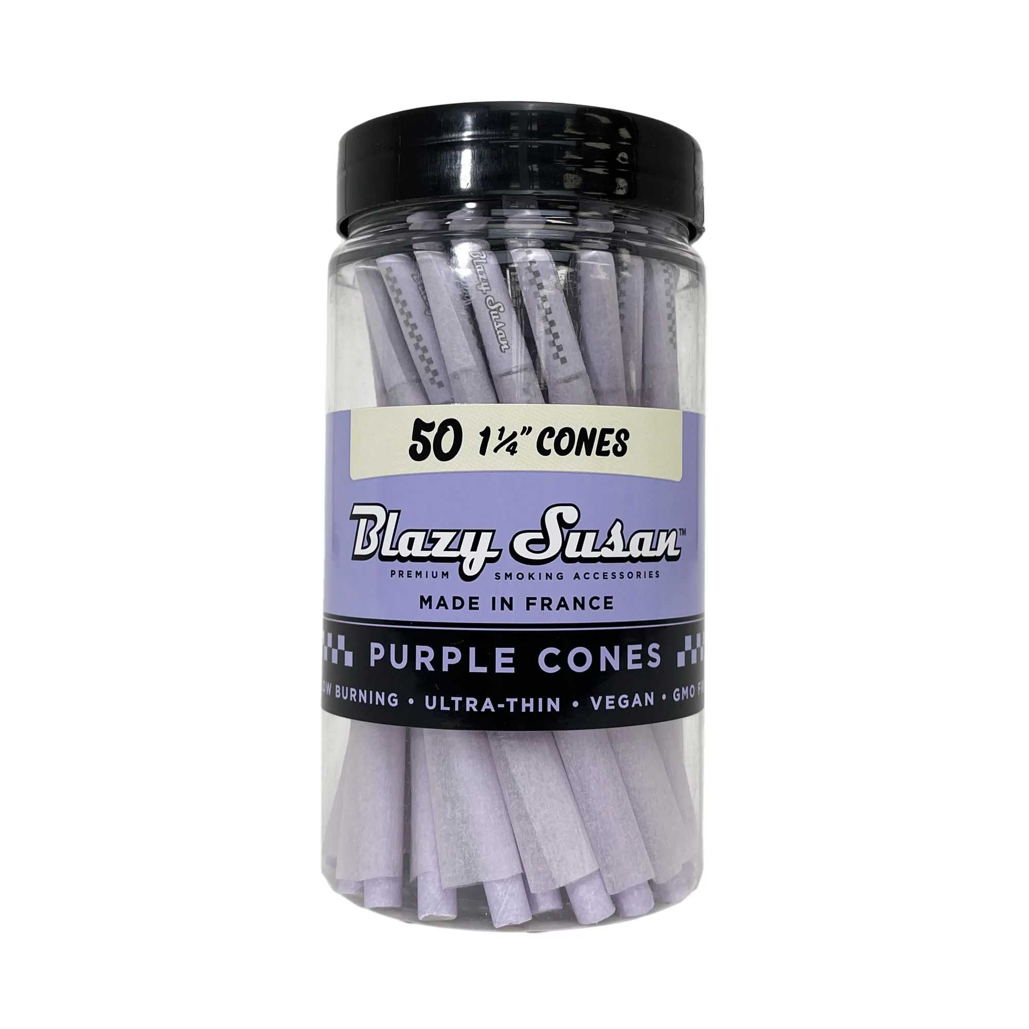 Purple Prerolled Cones 1 1/4"