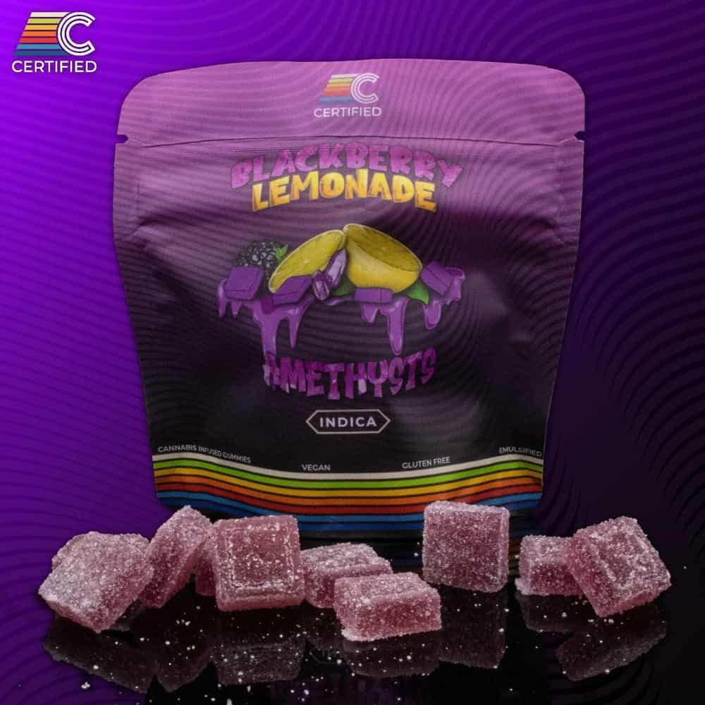 Blackberry Lemonade Amethysts