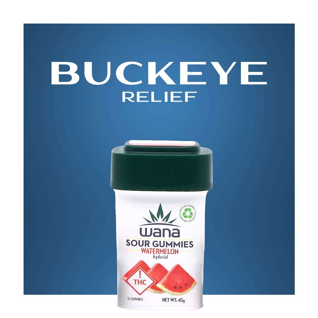 buckeue relief edibles gummies v2