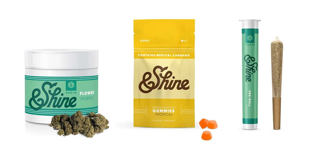 shine cannabis products