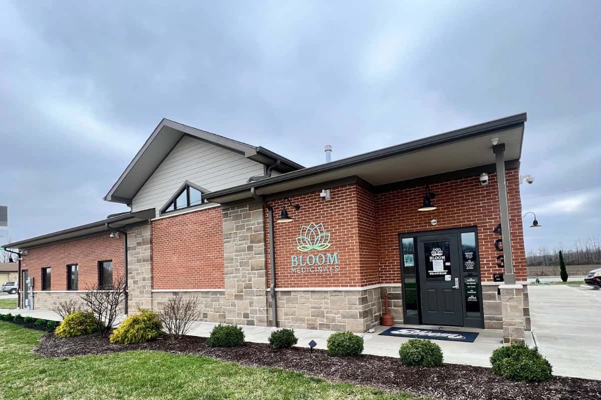 Bloom Cannabis Dispensary storefront in Seven Mile, Ohio