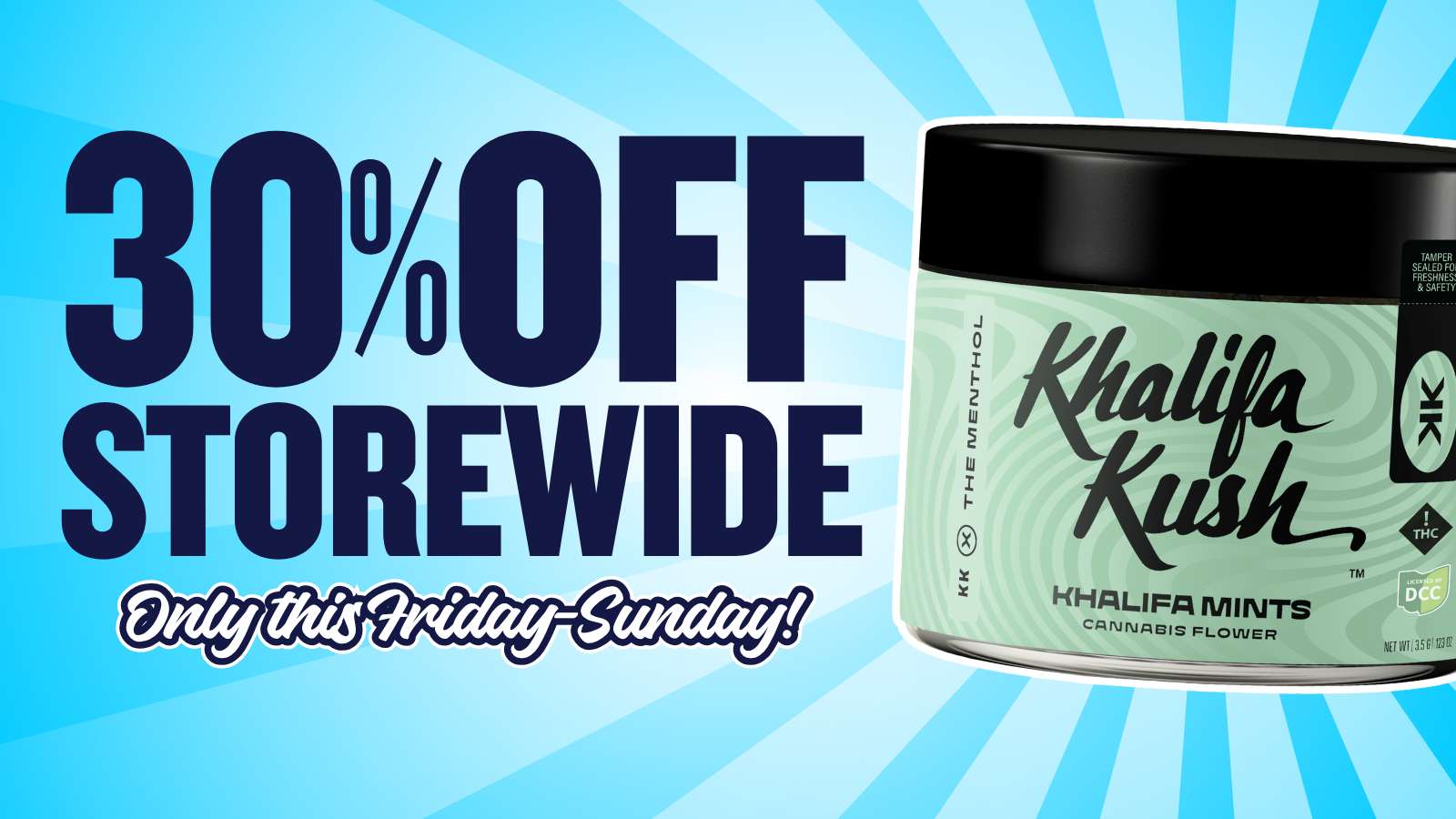 30% OFF STOREWIDE