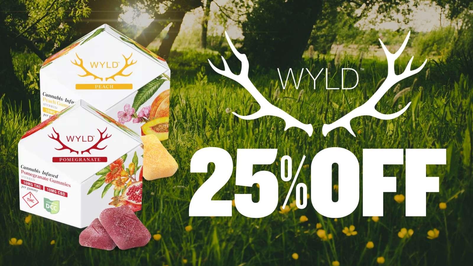 25% OFF WYLD