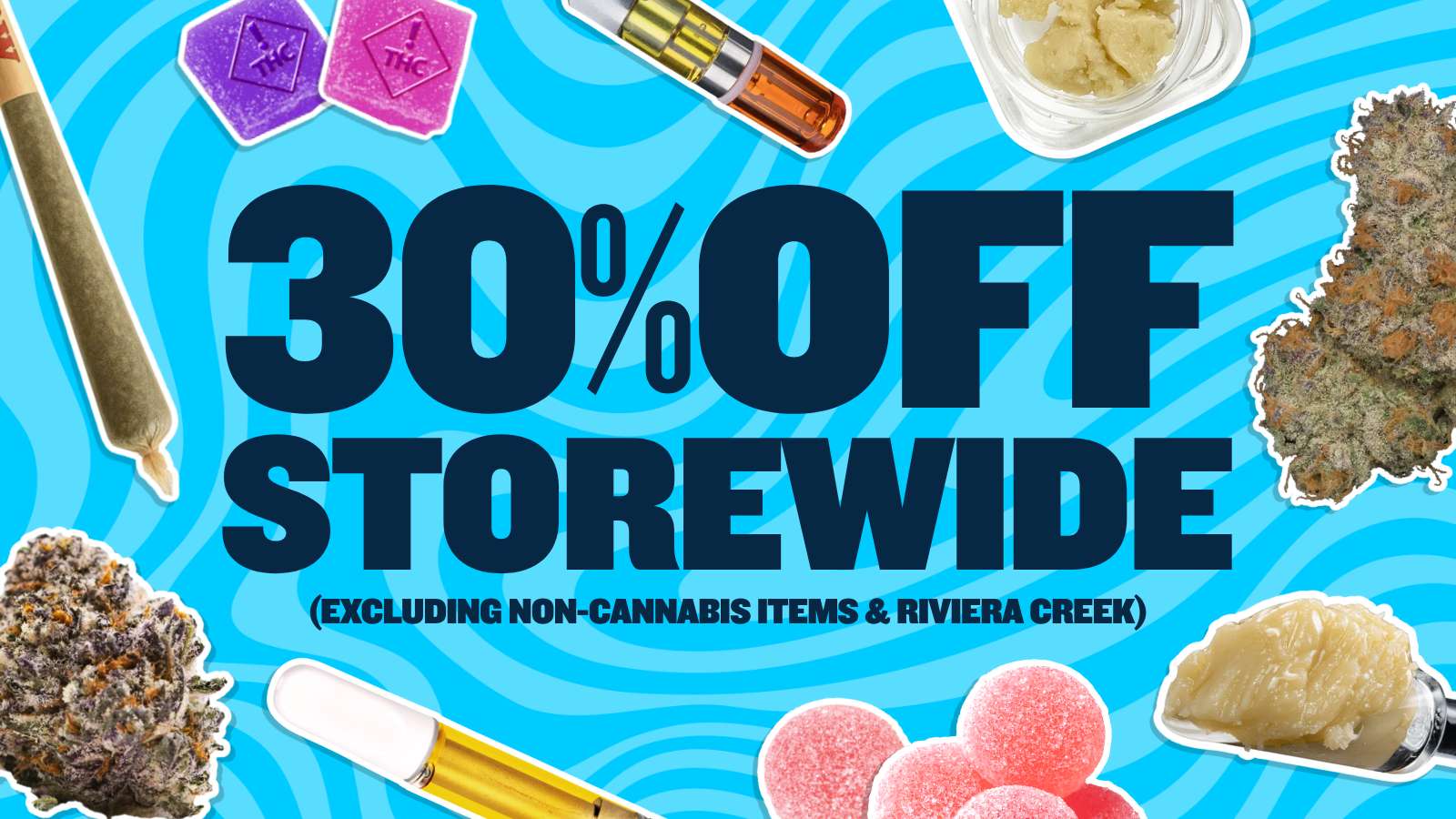 30% OFF STOREWIDE ALL MONTH LONG!