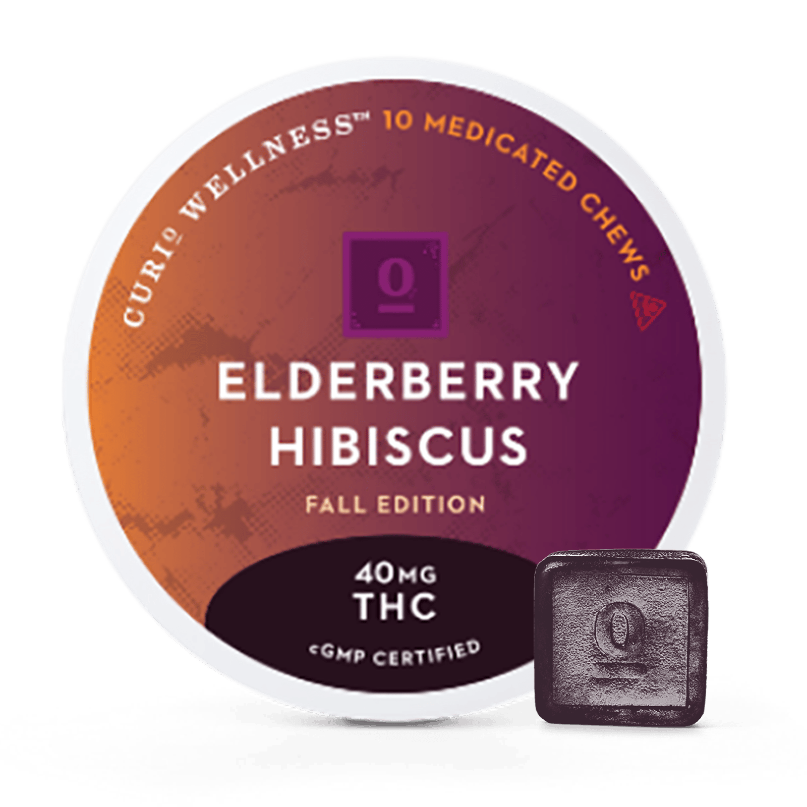 Elderberry Hibiscus - 400mg Candies - 10pk thumbnail 2