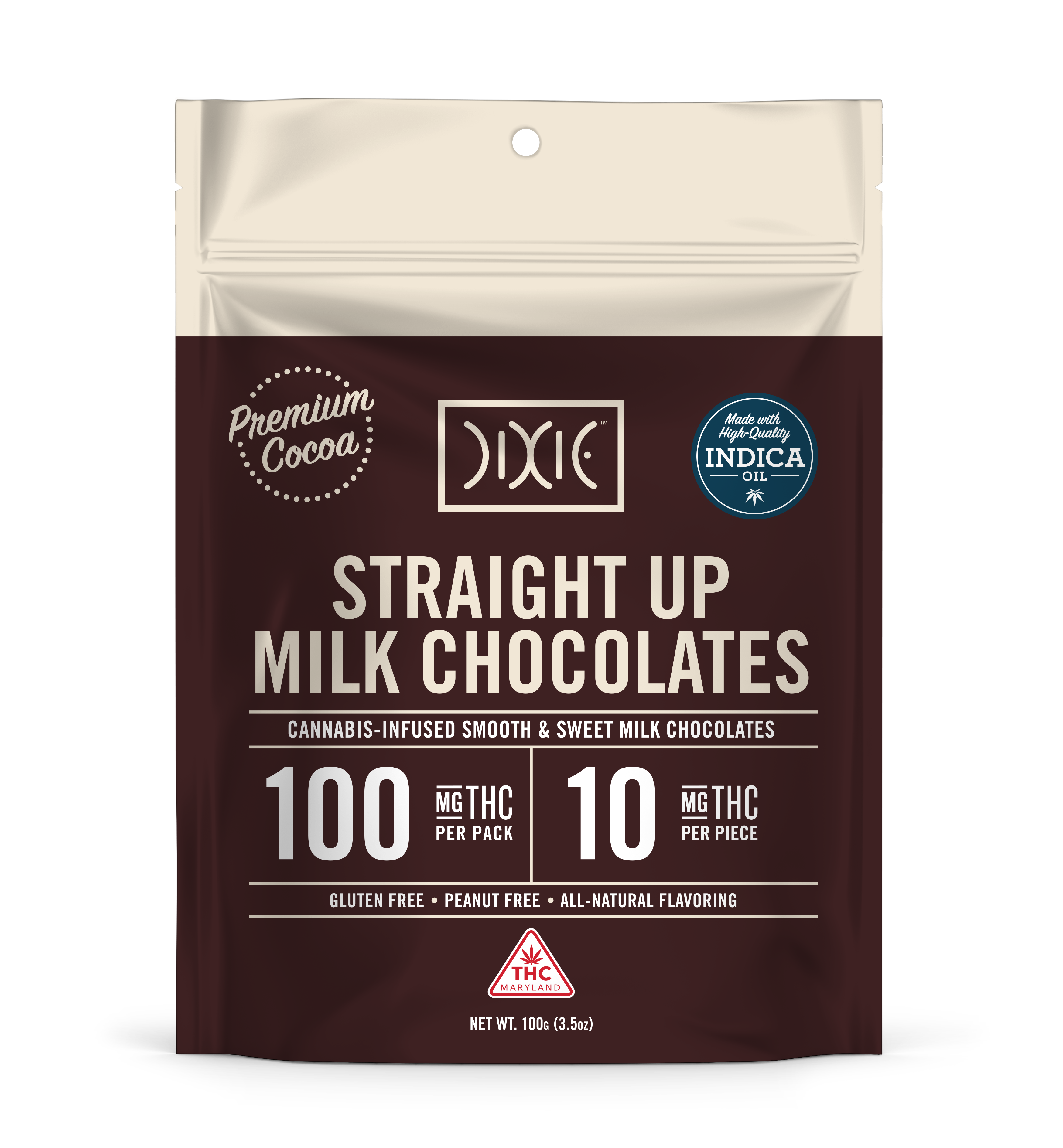 Milk - 100mg Chocolates - Indica - 10pk thumbnail 2