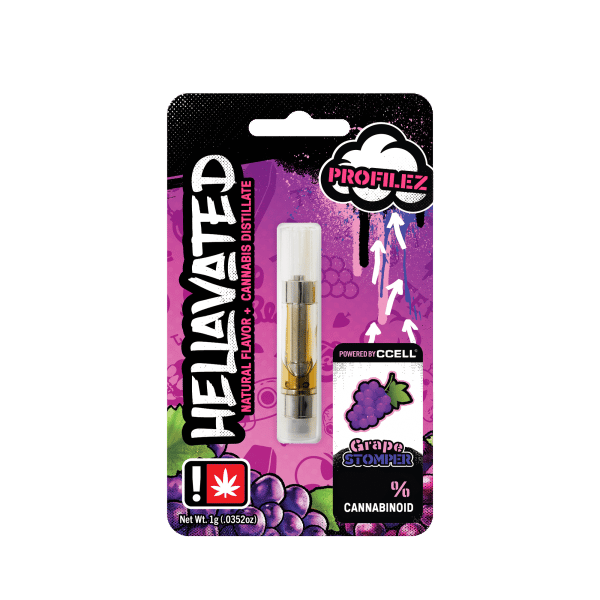 Grape Stomper - 1g Distillate Cart - Hybrid thumbnail 2