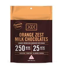 Orange Zest - 250mg Chocolates - 10pk thumbnail 2
