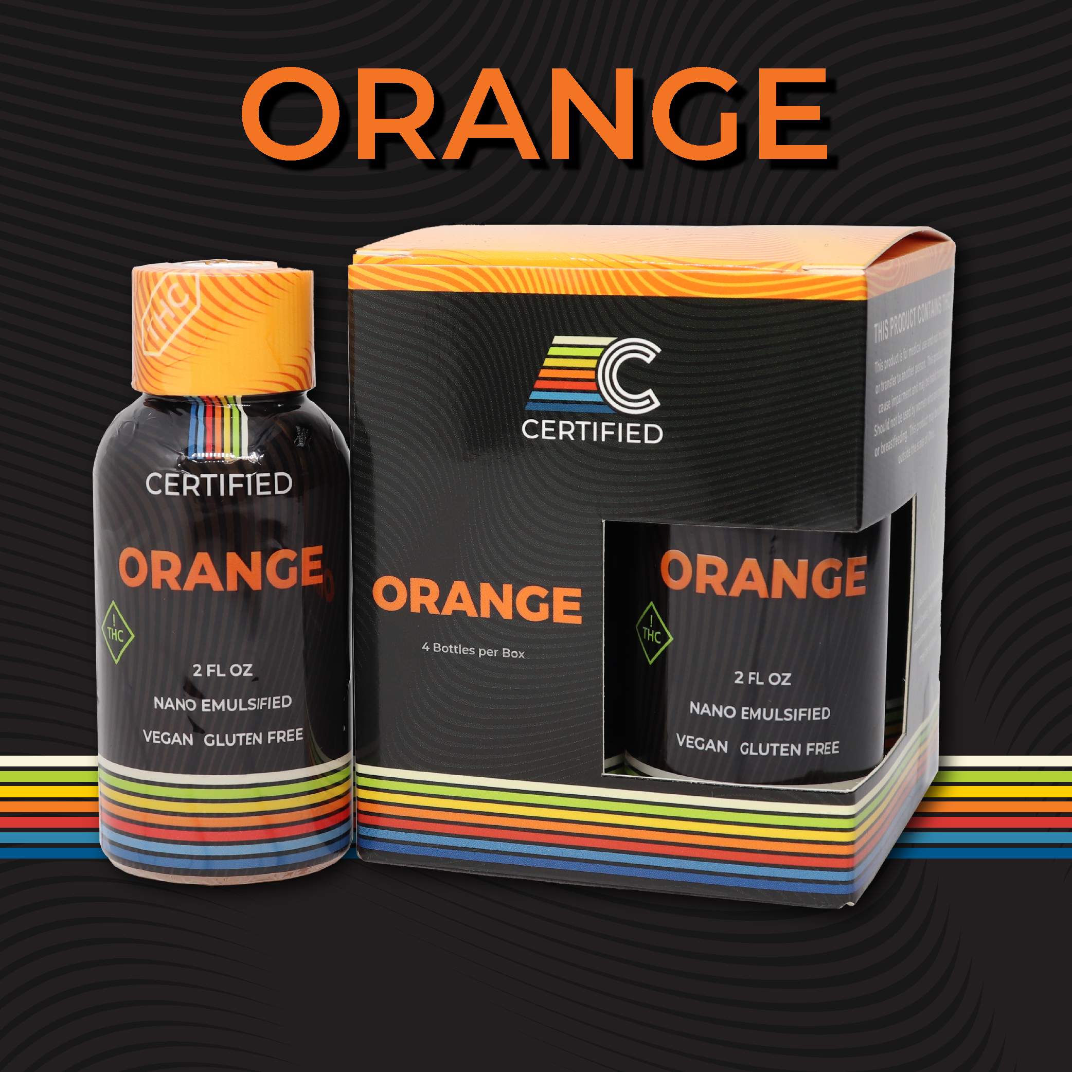 Certified Orange - 100mg Drinks - 4pk thumbnail 2