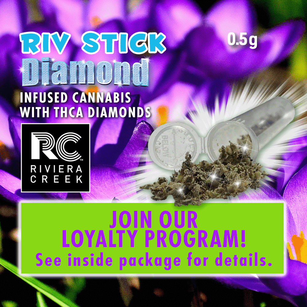 Diamonds Infused Flower Blend - 0.5g Riv Sticks - Hybrid thumbnail 2