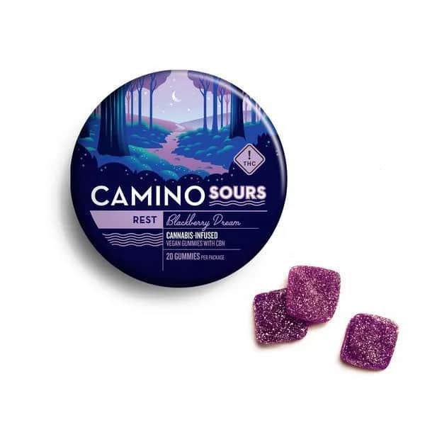 Blackberry Dream Sours 1:1:1 - 100mg Candies - CBD - 10pk thumbnail 3