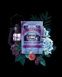 Thorny Berry X Violet Fog + CBN - 100mg Candies - Indica - 10pk thumbnail 2