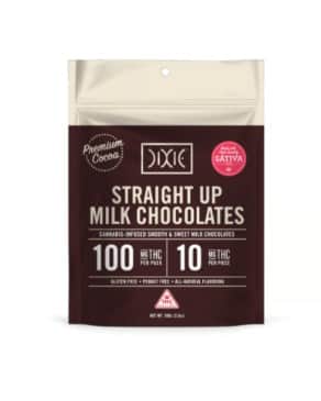 Milk - 100mg Chocolates - Sativa - 10pk thumbnail 2