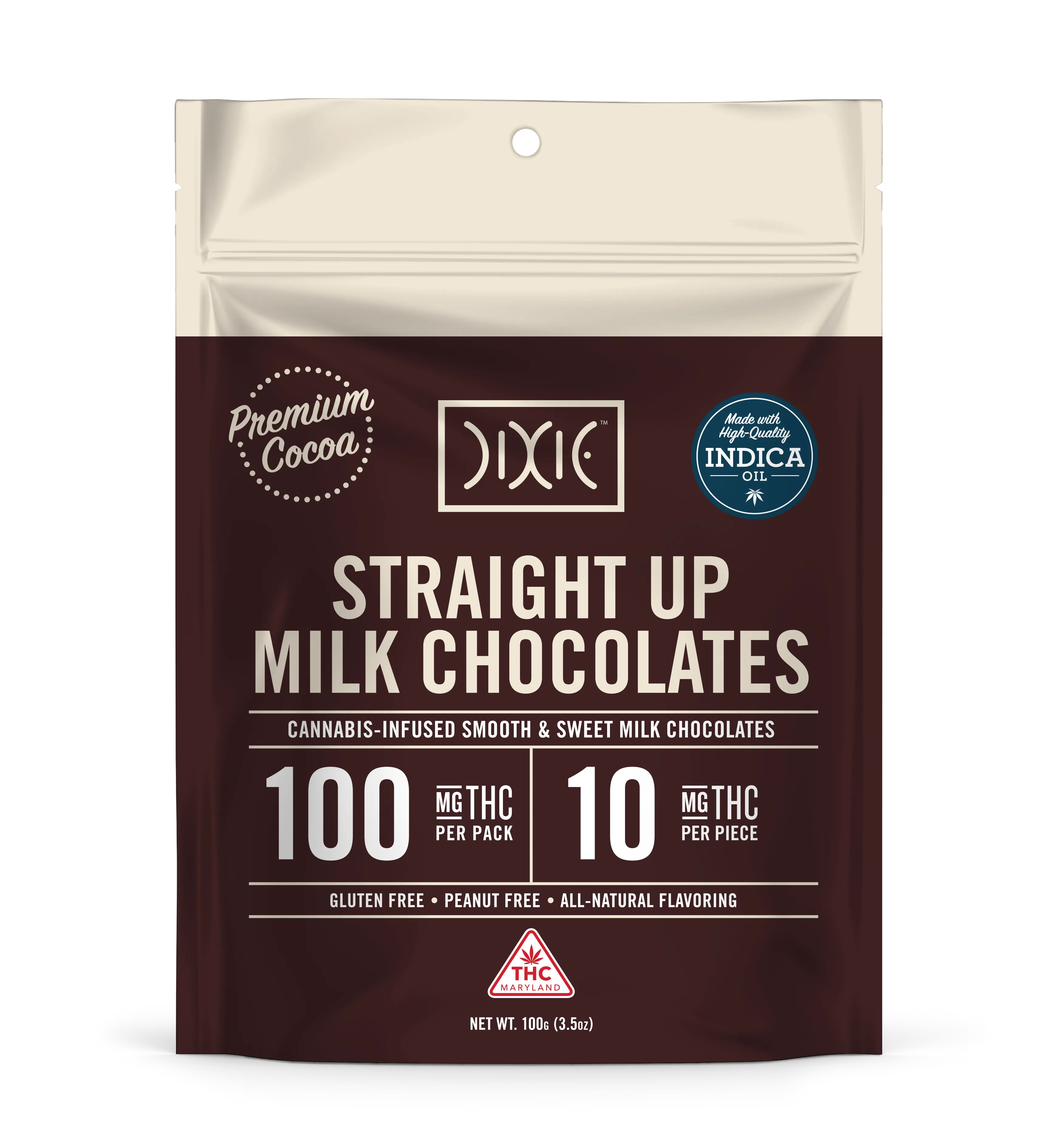 Milk - 100mg Chocolates - Indica - 10pk thumbnail 3