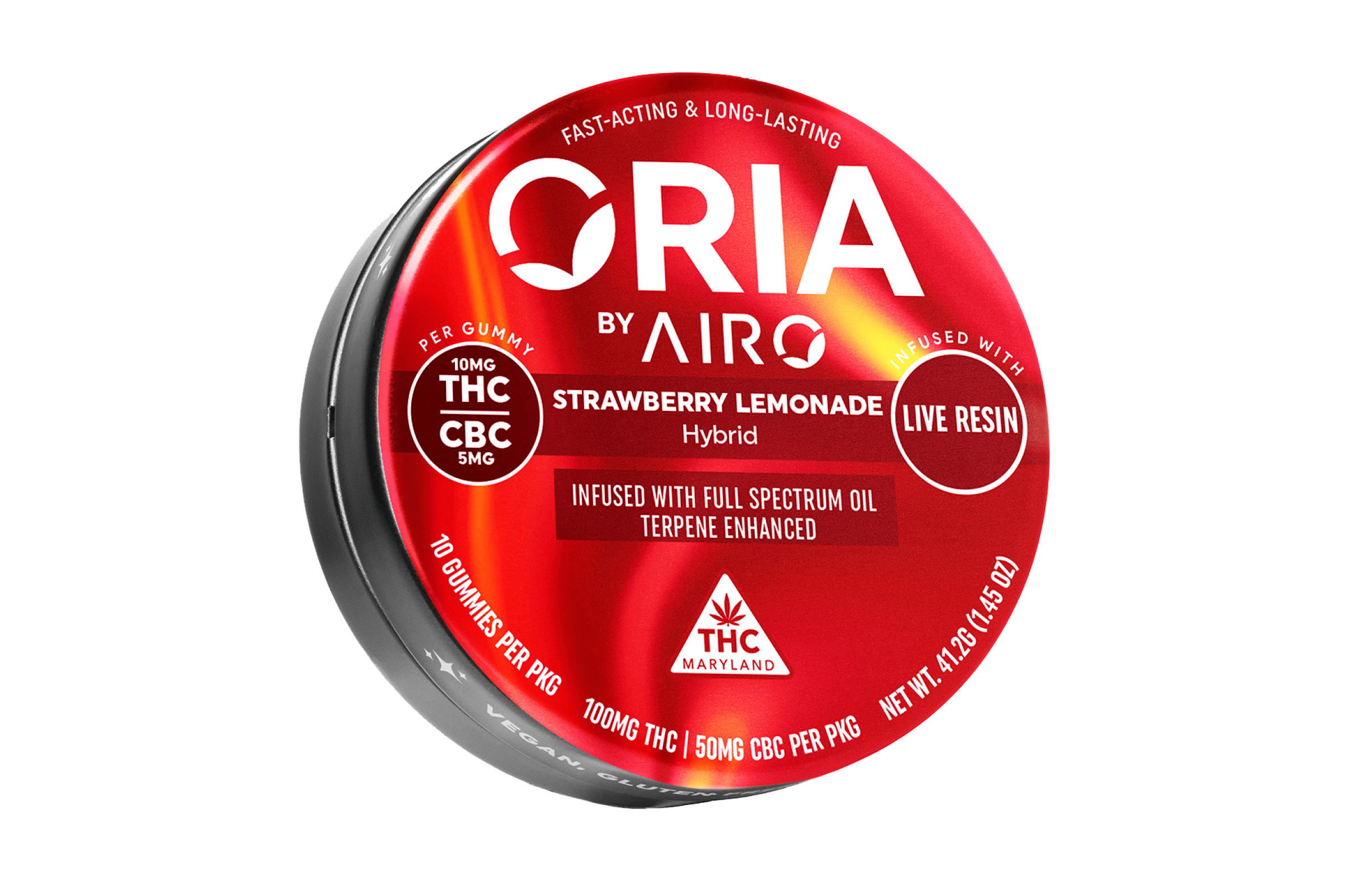 Strawberry Lemonade - 100mg Candies - Hybrid - 10pk thumbnail 2