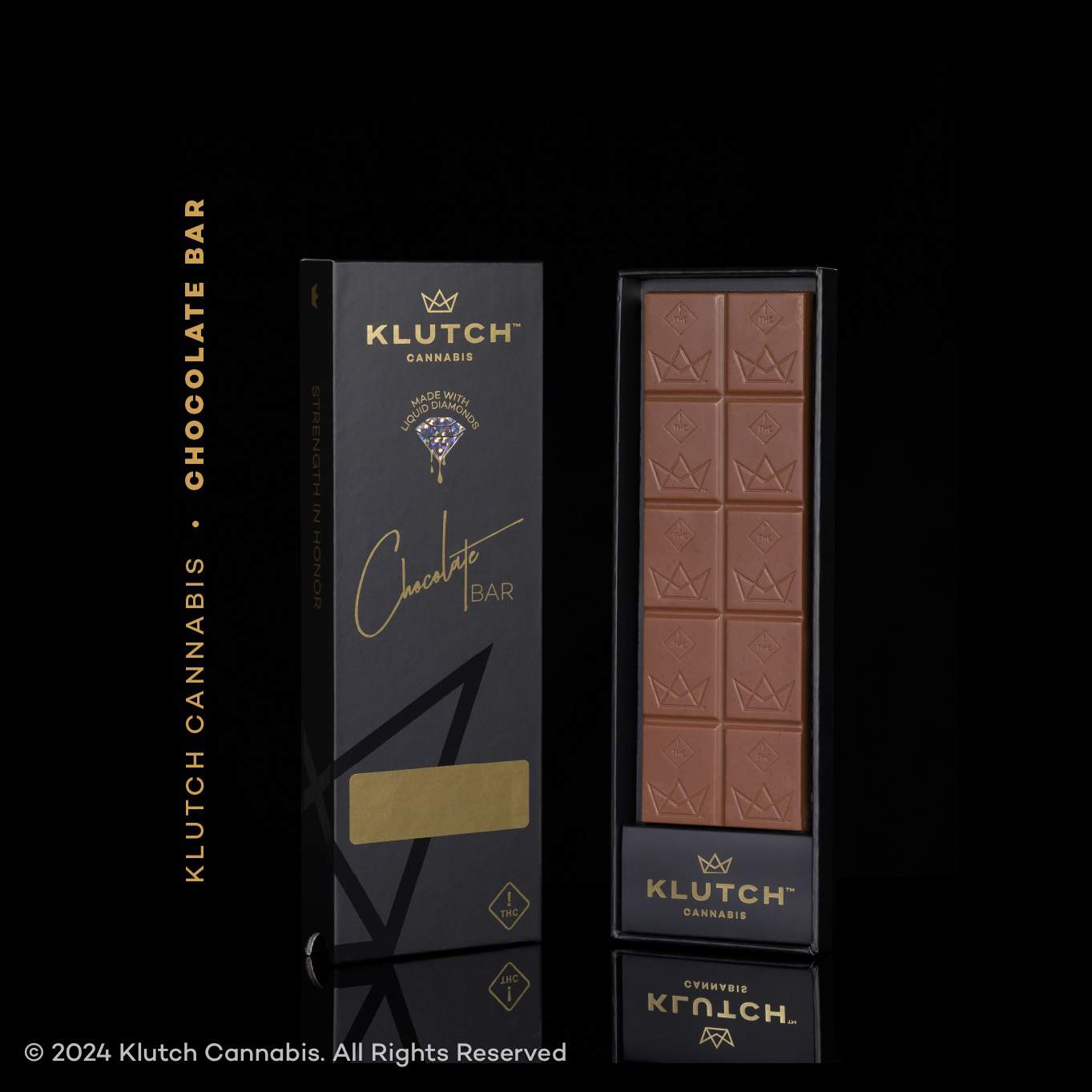 Pretzel Klutchbar - 100mg Chocolates - 10pk thumbnail 2