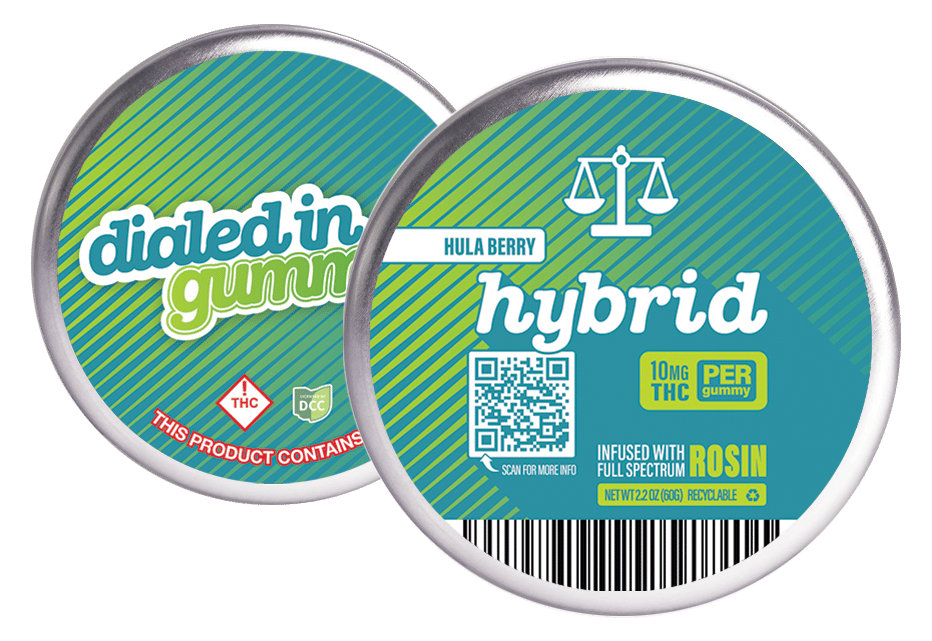 Hula Berry - 100mg Candies - Hybrid - 10pk thumbnail 2