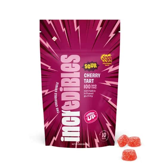 Sour Cherry Tart - 100mg Candies - 10pk thumbnail 3