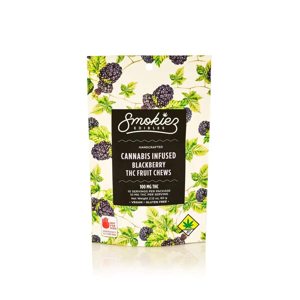 Sweet Blackberry - 100mg Candies - Indica - 10pk thumbnail 3