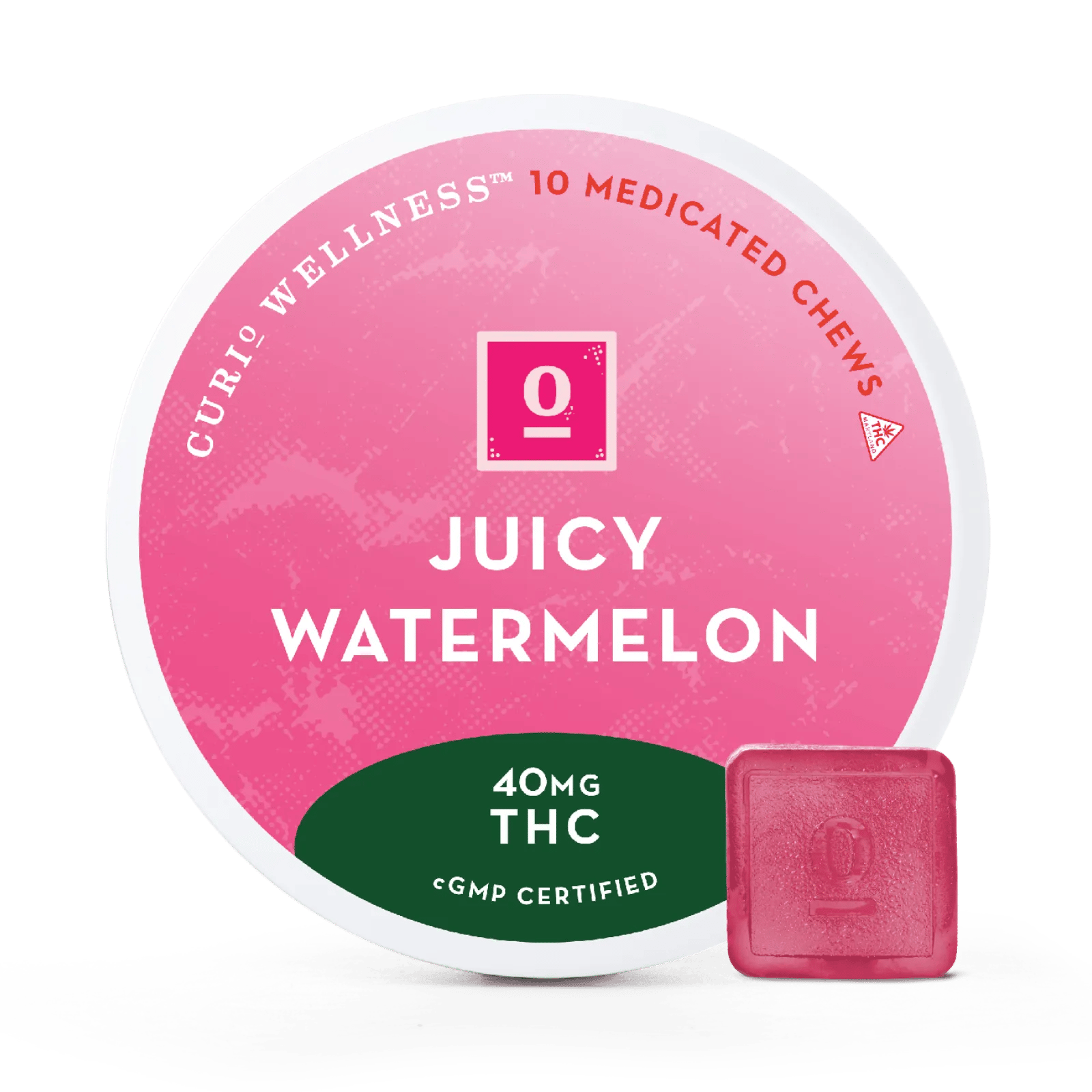 Juicy Watermelon - 400mg Candies - 10pk thumbnail 3