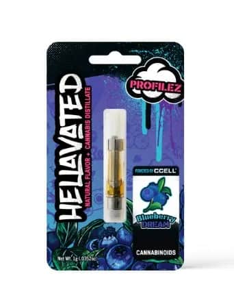Blueberry Dream - 1g Distillate Cart - Sativa thumbnail 3