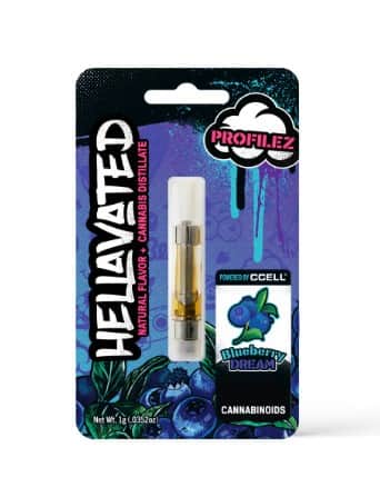 Blueberry Dream - 1g Distillate Cart - Sativa thumbnail 2