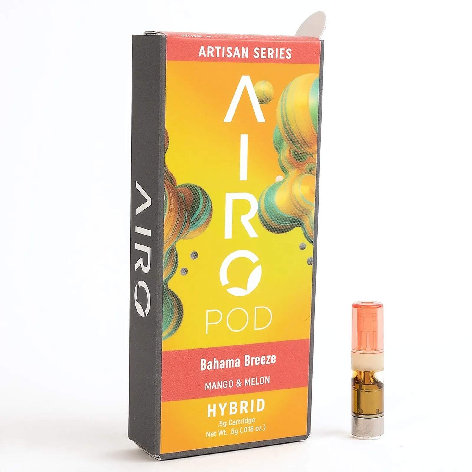 Bahama Breeze - 0.5g Distillate Airo Pod - Hybrid thumbnail 3