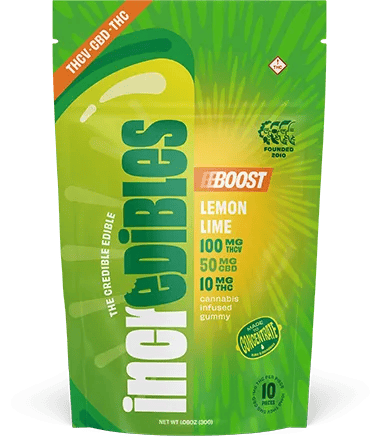 Boost Lemon Lime - 10mg Candies - CBD - 10pk thumbnail 3