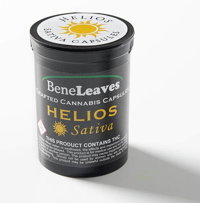 Helios + CBG 1:1 - 220mg Capsules - Sativa - 22pk thumbnail 2