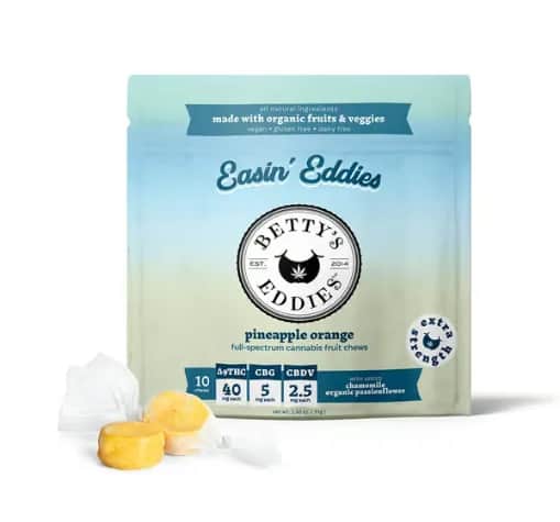 Take It Easy Eddies Pineapple Orange - 400mg Candies - 10pk thumbnail 3