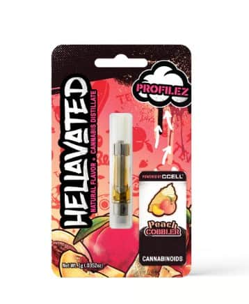Peach Cobbler - 1g Distillate Cart - Hybrid thumbnail 2