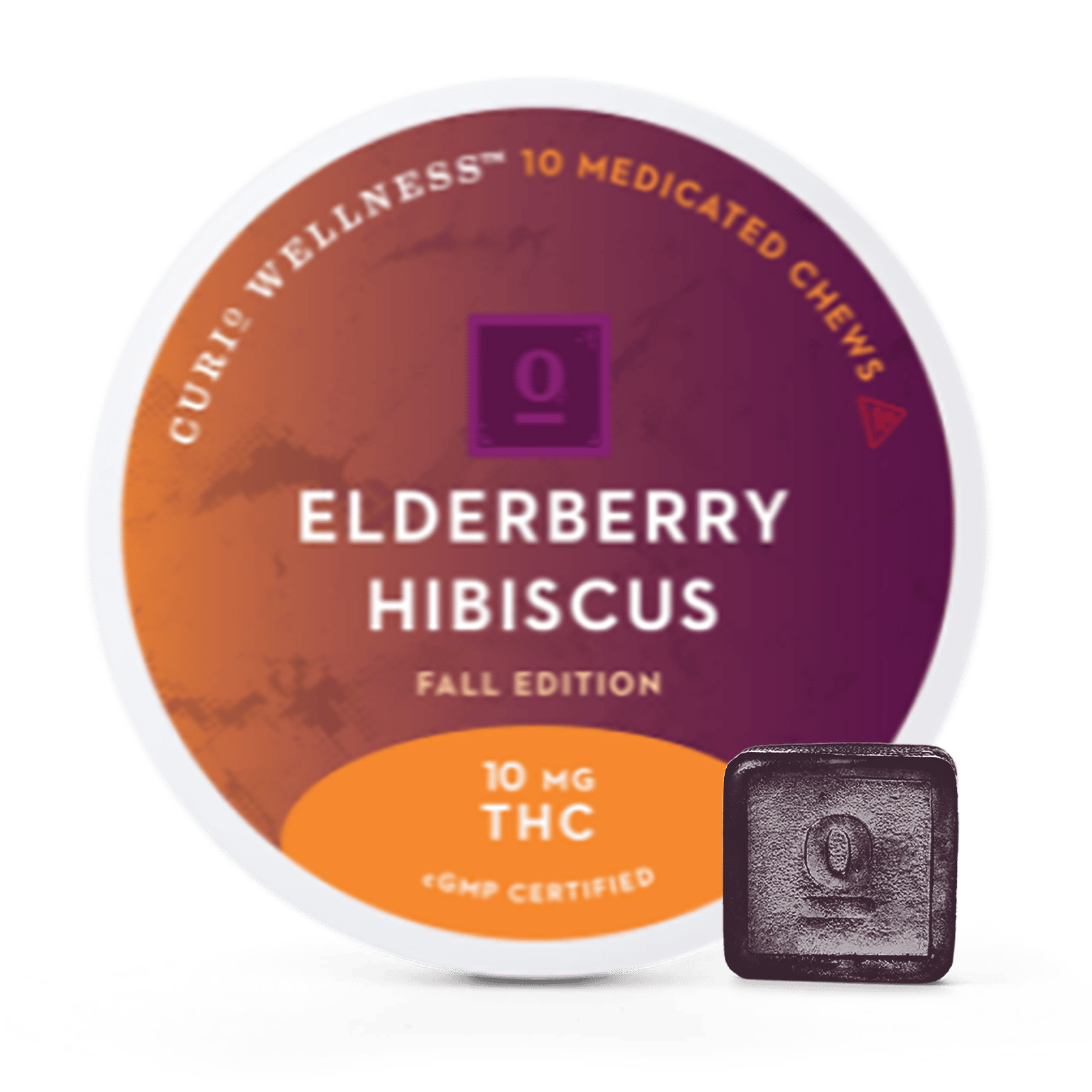 Elderberry Hibiscus - 100mg Candies - 10pk thumbnail 2