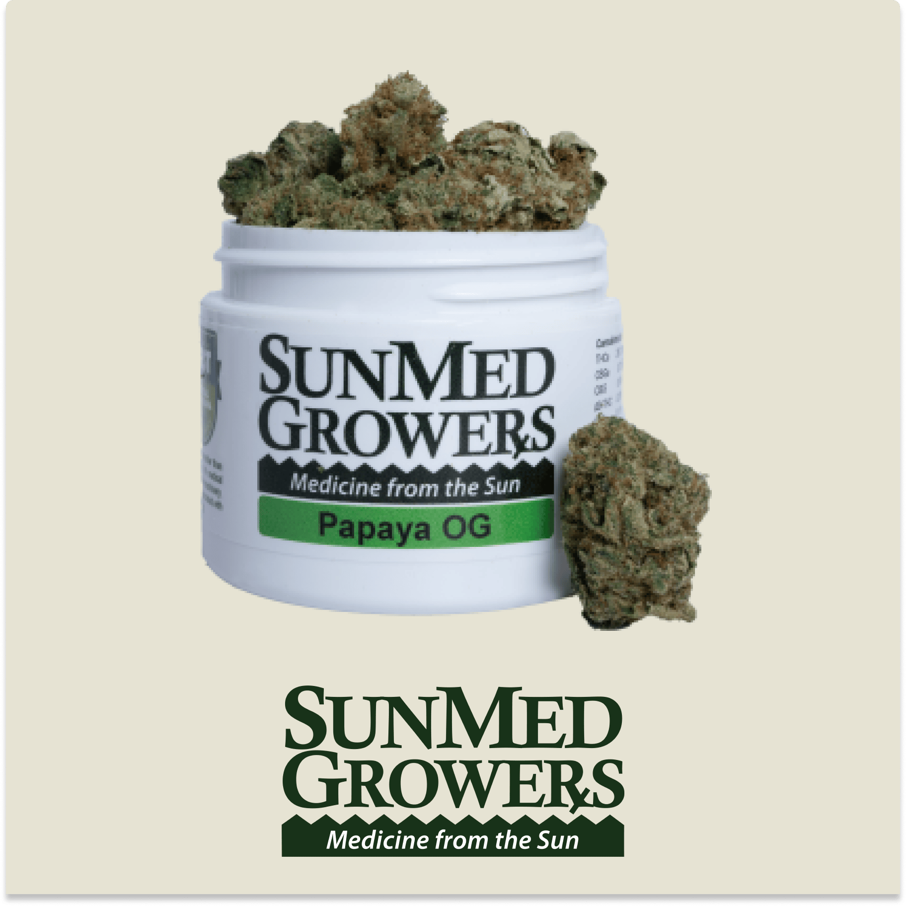 Papaya Og - 3.5g Whole Buds - Hybrid thumbnail 2