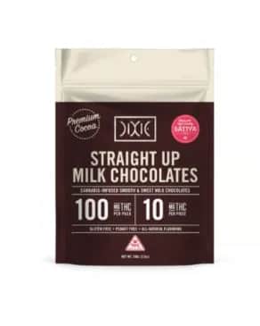 Milk - 100mg Chocolates - Sativa - 10pk thumbnail 3