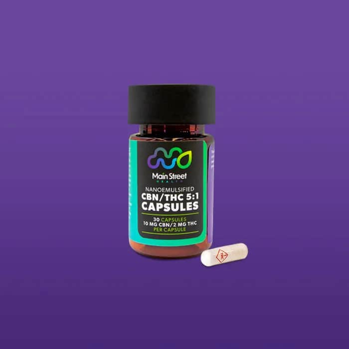 5:1 CBN/THC - 60mg Capsules - 30pk thumbnail 3