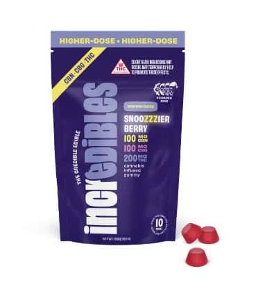 Snoozzzierberry 2:1:1 - 200mg Candies - 10pk thumbnail 3