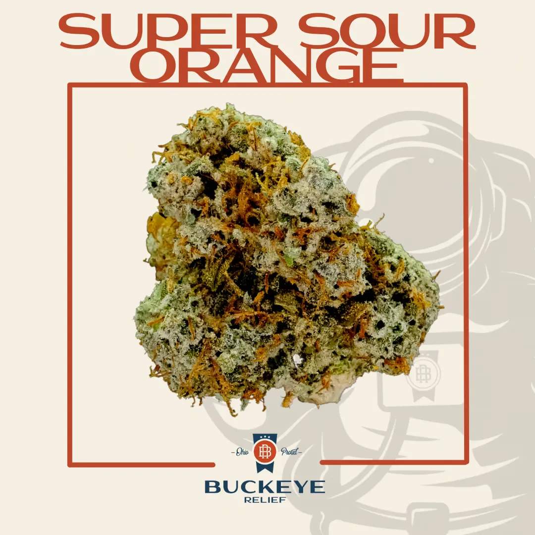 Super Sour Orange - 2.83g Whole Buds - Sativa thumbnail 3