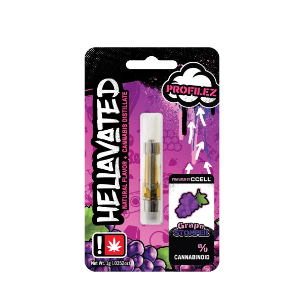 Grape Stomper - 1g Distillate Cart - Hybrid thumbnail 3