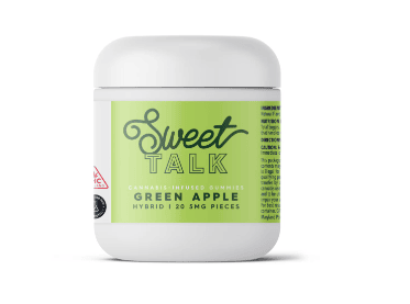 Green Apple - 100mg Candies - Hybrid - 20pk thumbnail 2