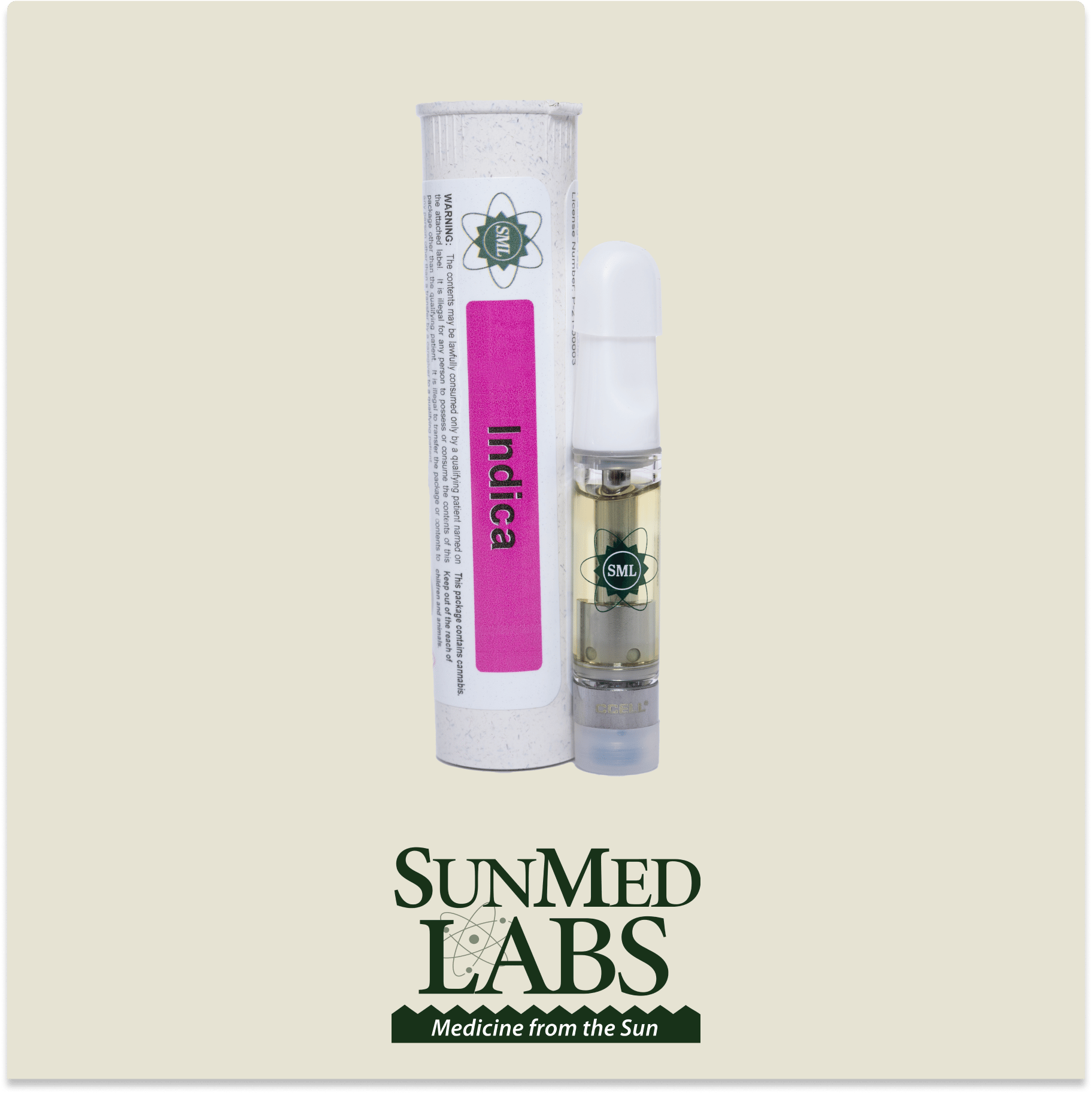 Papaya Peach - 1g Distillate Cart - Indica thumbnail 2