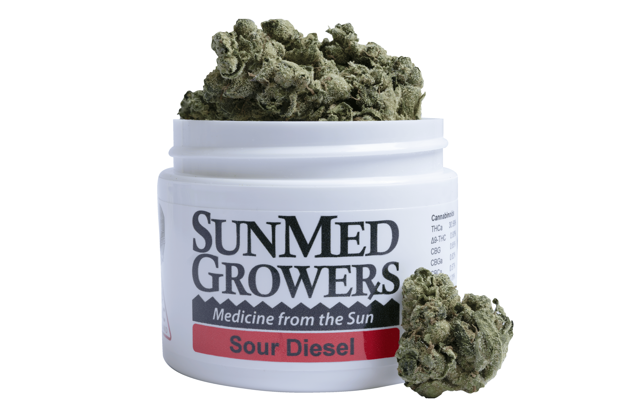 Sour Diesel - 3.5g Whole Buds - Sativa thumbnail 2