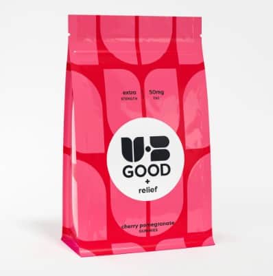Cherry Pomegranate Relief - 500mg Candies - 10pk thumbnail 2