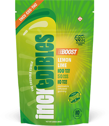 Boost Lemon Lime - 10mg Candies - CBD - 10pk thumbnail 2