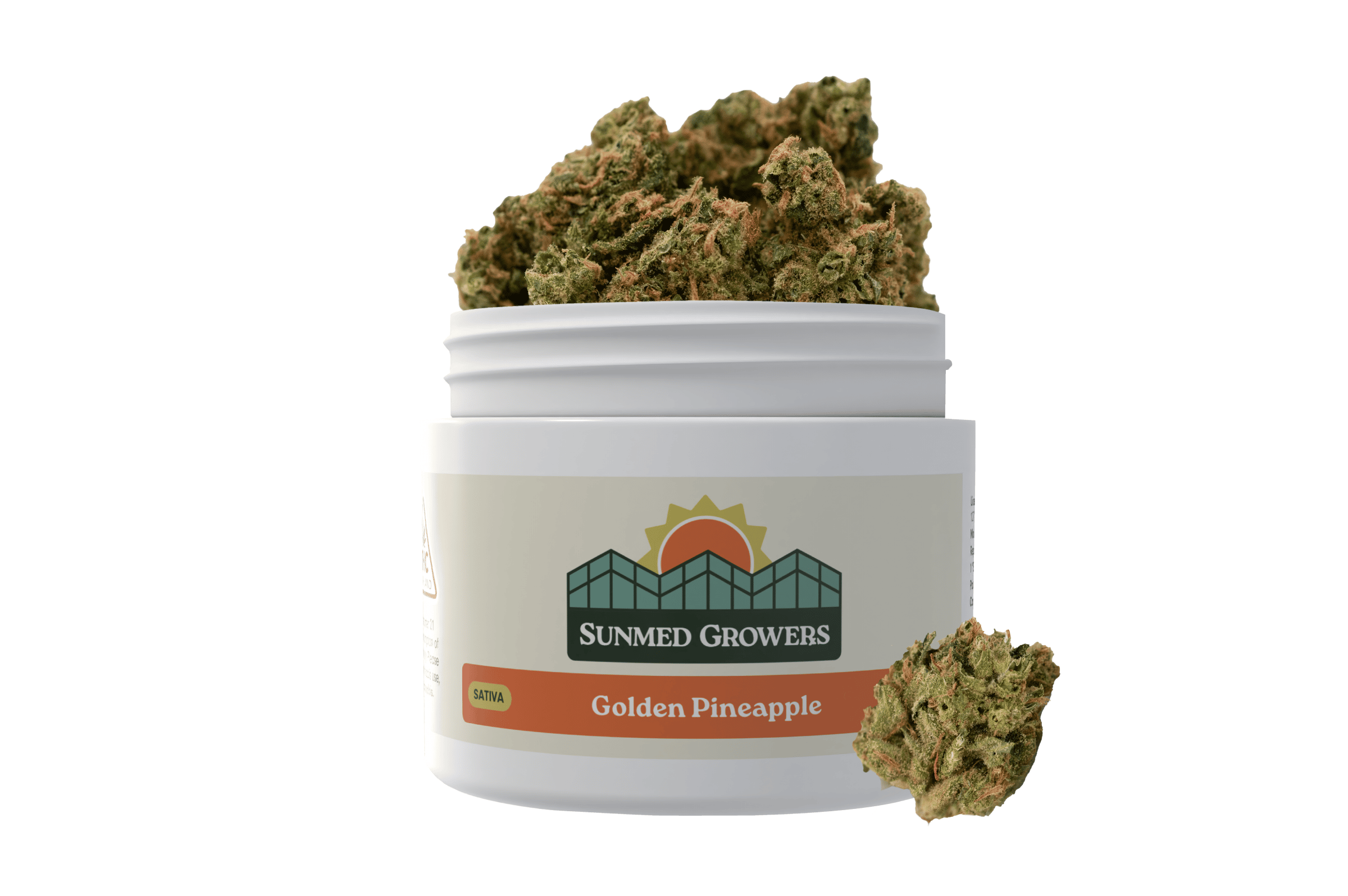 Golden Pineapple - 7g Whole Buds - Sativa thumbnail 2