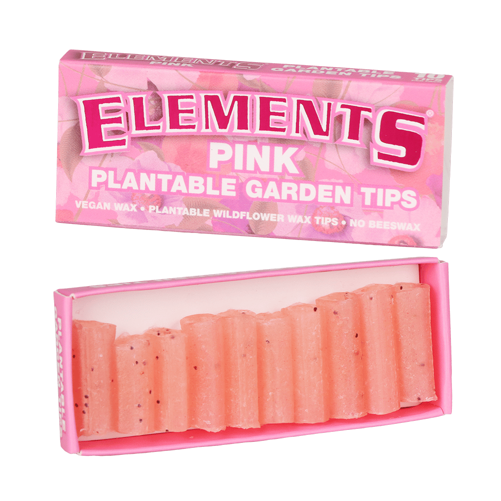 Pink Plantable Garden Tips - Tips - 10pk