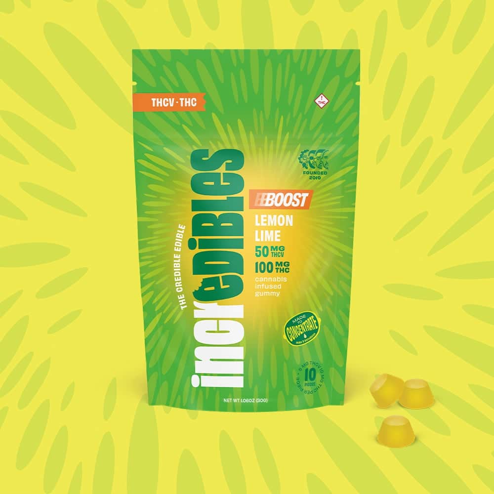 Boost Lemon Lime - 100mg Candies - 10pk