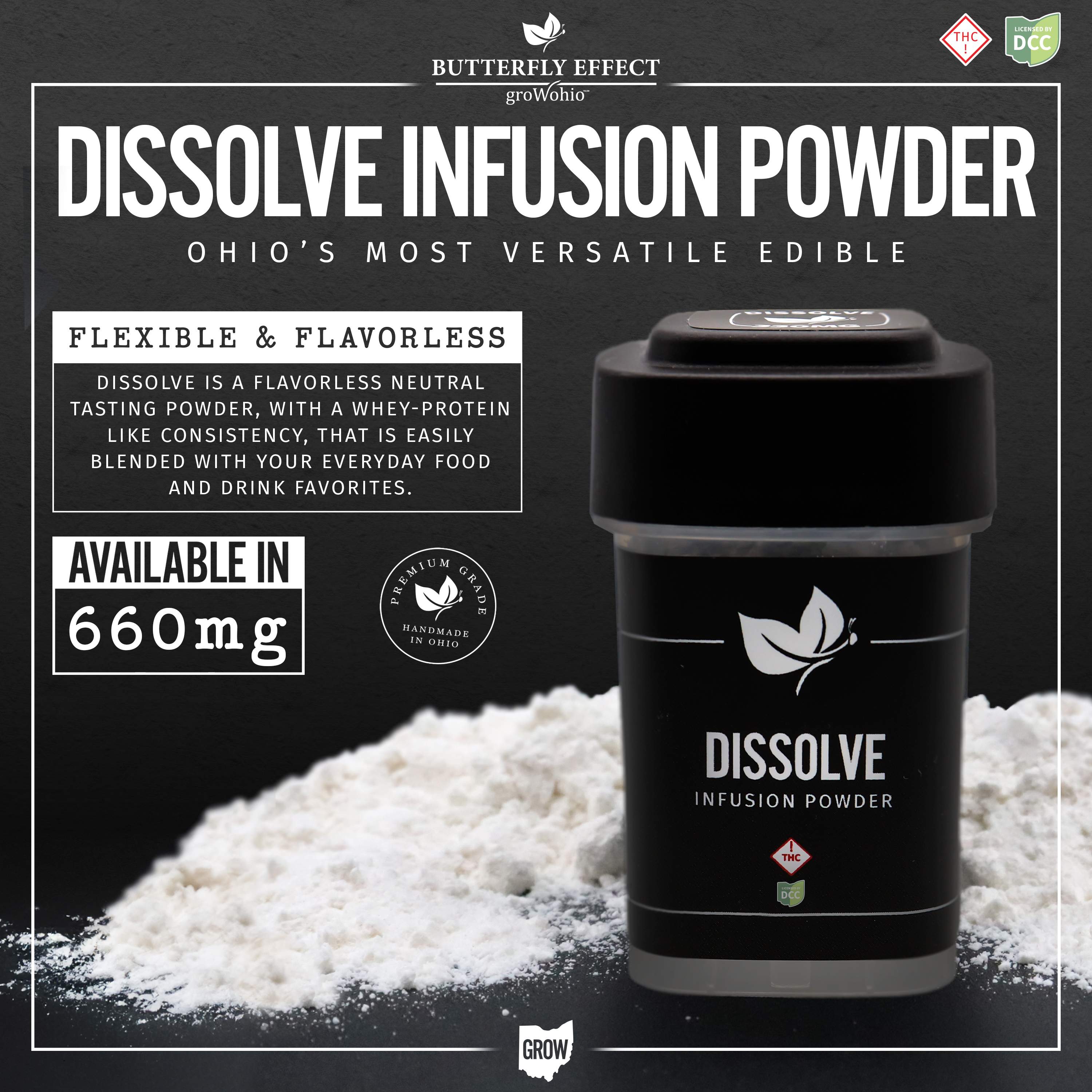 dissolve THC