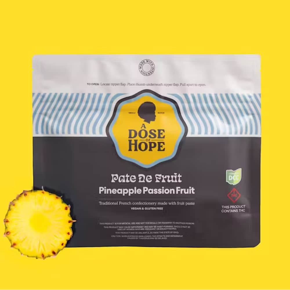 pineapple passionfruit pate de fruit