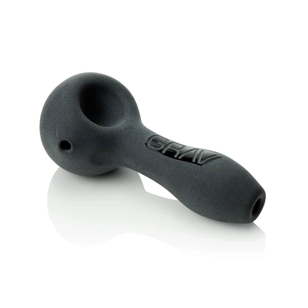 Sandblasted Spoon Pipe 4"
